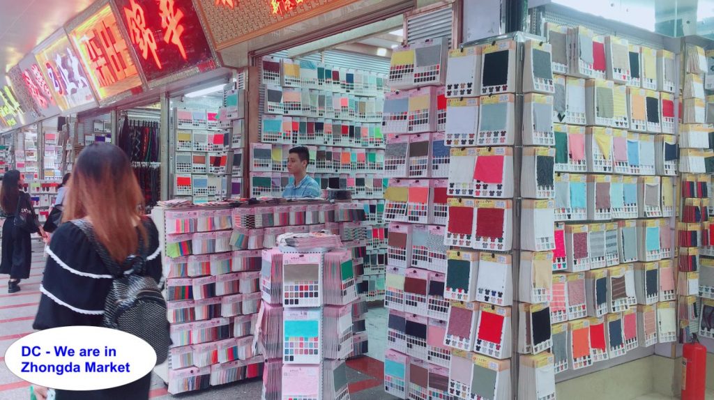 The Largest Fabric Market In China Dc Garment - 