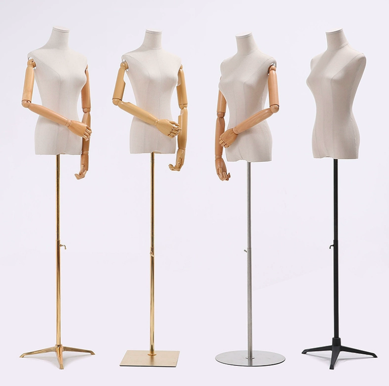 female mannequin half-body mannequin headless torso mannequins in China